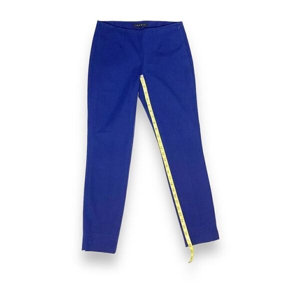 Theory Belisa Basis Ankle Length Twill Pant Modern Minimal Royal Blue Women’s 0 - Picture 13 of 13